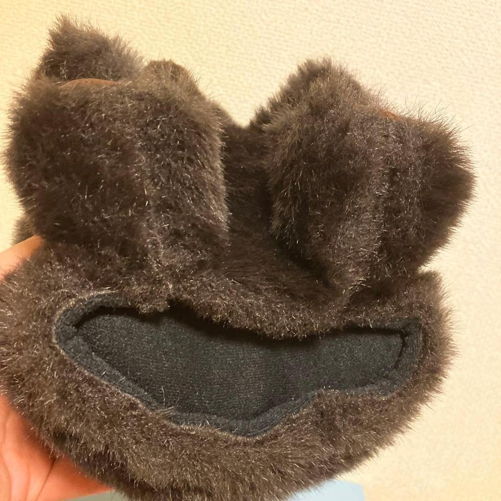 [USED] Realistic fur bear puppet plush toy puppet show storytelling teddy bear bear lucky bear