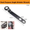 Dual-purpose Angle Grinder Machine Accessories Four Claw Wrench Thickened High Hardness Wrench For Angle Grinding Wheel Machine