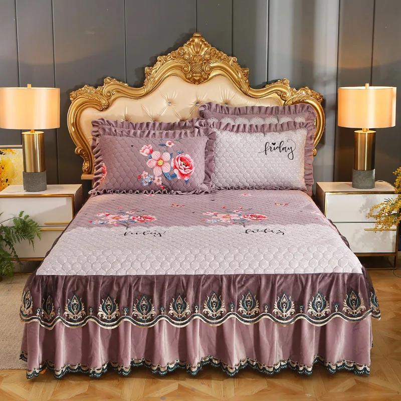 Высококачественная роскошная мягкая юбка-кровать — фото 17