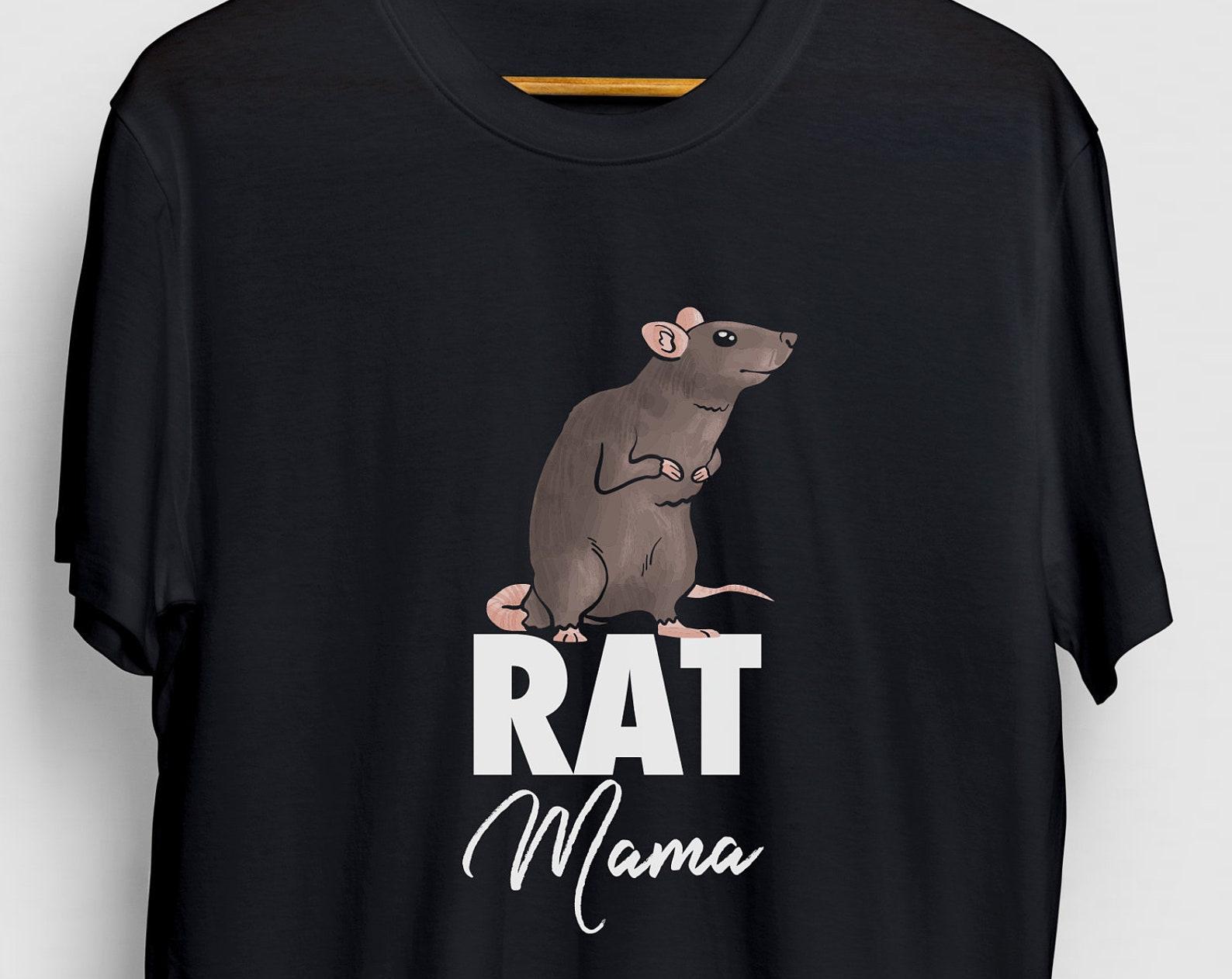 Rat Mama Rat Gift, Funny Funny Shirt, Funny Mouse Gift For Him, Rat Unisex T-shirt L