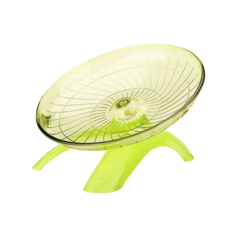 Simple Hamster Running Wheel Dish Fashion Exercise Disk Noise Complimentary Plastic Small Pet Activity Toy