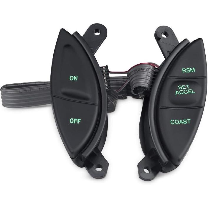 Cruise Control Switch Buttons Steering Wheel Mounted Compatible with 1998-2003 Ford Ranger Explorer F150 Mercury Mountaineer Mazda B3000 Replacement