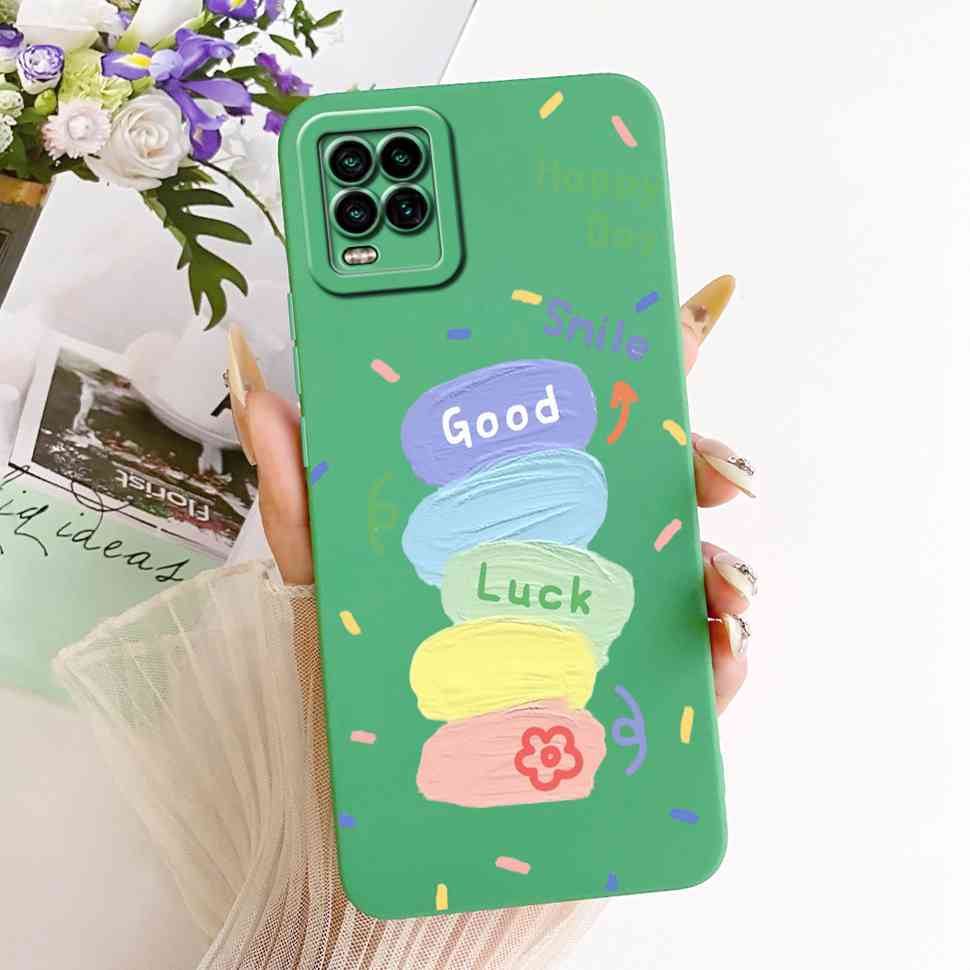 For Xiaomi Mi 10 Lite 5G Case Soft Silicone Retro Print Back Cover For Xiaomi Mi 10Lite M2002J9G M2002J9S Phone Cases