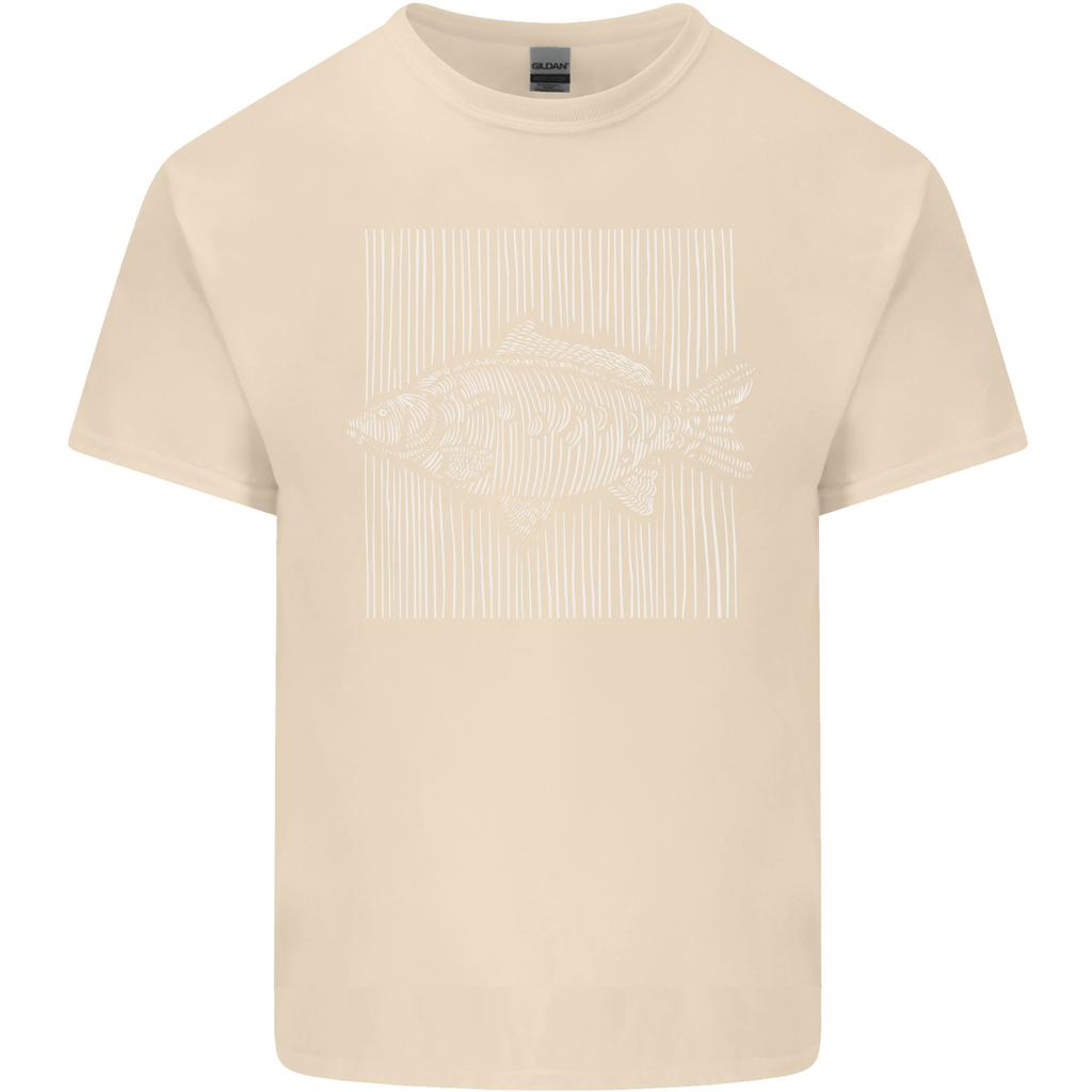 Carp Lines Fishing FisherUnisex Fish Angling Unisexs Light Cotton TShirt