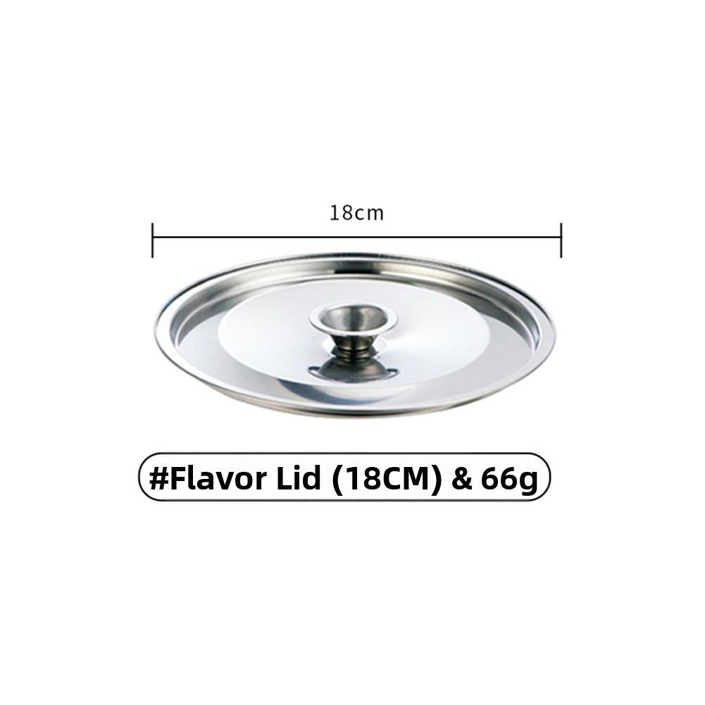 Stainless Steel Construction Stainless Spice Jar Kitchen Spice Jar 18cm cover