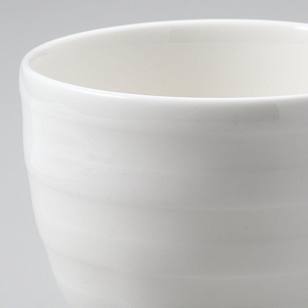 NARUMI PATIA Cup and Saucer, 110cc, White, Simple Design, Espresso Cup, Demitasse Cup, Microwave and Dishwasher Safe, 40610-2882