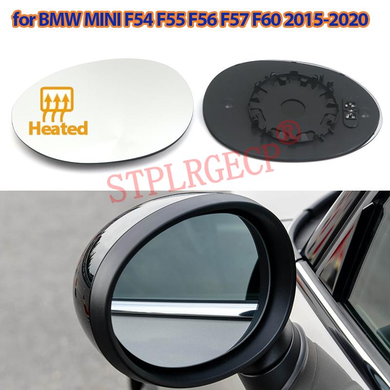 Pour BMW MINI F54 F55 F56 F57 F60 2015-2020, rétroviseur latéral de voiture électrique gauche et droit, plaque chauffante en verre LH RH