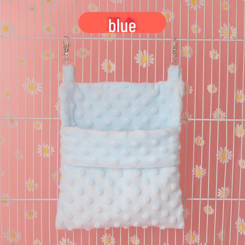 

Дышащий летний гамак Sugar Glider: Подвесное гнездо Bean Velvet для мелких домашних животных