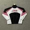 Mens Streetwear Windproof Water-Resistant Cotton Blend Hooded Jacket With Reflective Tape Detail