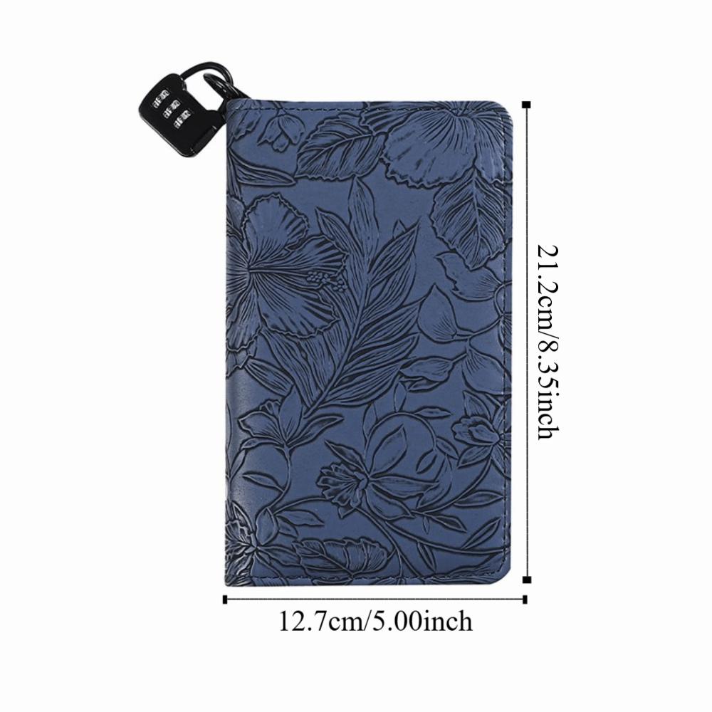 Wallet Storage Saving Money Binder PU Leather Account Book Planner Organizer  New Year's Gift