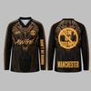 A$AP Rocky & Manchester Don't Be Dumb Tour Unisex Long Sleeves T-shirt, New Men Y2k Hip-hop Breathable Football Jersey