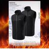 Smart USB-Heated Adjustable Vest with Stand Collar for Autumn and Winter