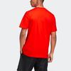 adidas D4T T Shirts Men's Red Crew Neck Moderate Straight Fit DU0385