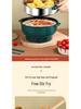 Double-Layer Electric Cooking Pot, Large Capacity, Multifunctional for Steaming, Boiling, Frying, Non-Stick, Ideal for Dorm Use