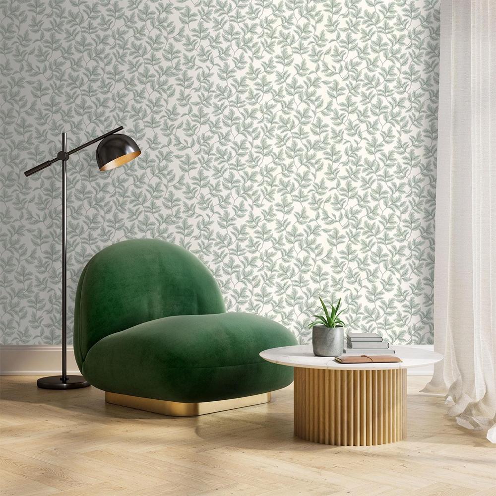 World Of Wallpaper Arts & Crafts Leaf Wallpaper