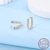 New Hoop Woman Earring Copper Pendientes Butterfly Flower Earring Fine Jewelry