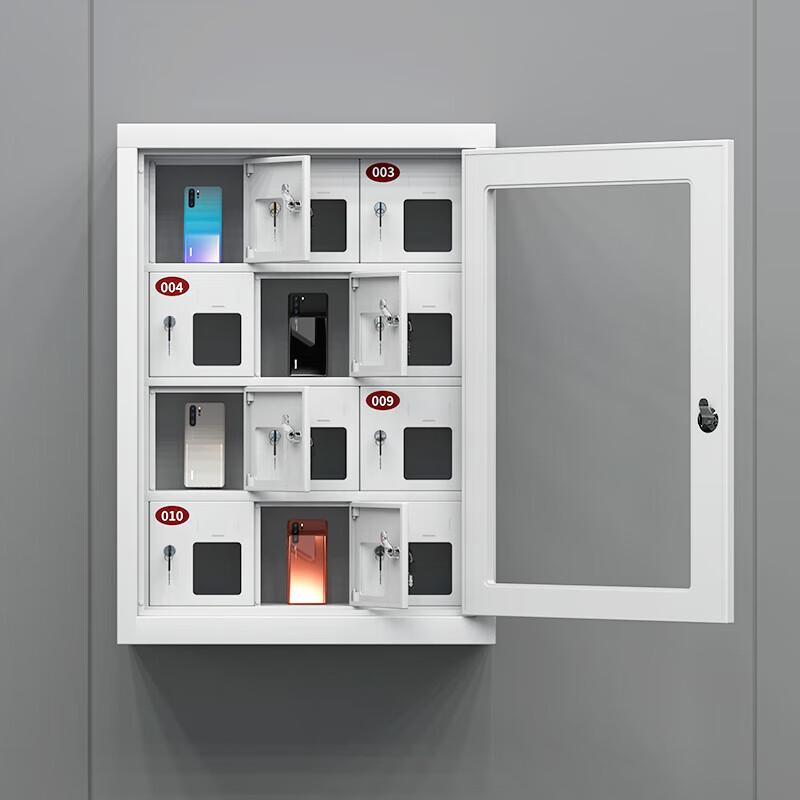Jingwei 12-Door Mobile Phone and Electronic Device Storage Cabinet