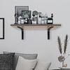 2 Stück Wandregalhalter Etagere Dreieckshalterung Innenmöbel Aufbewahrungsregal Wandmontiertes Multifunktionales Aufbewahrungsregal