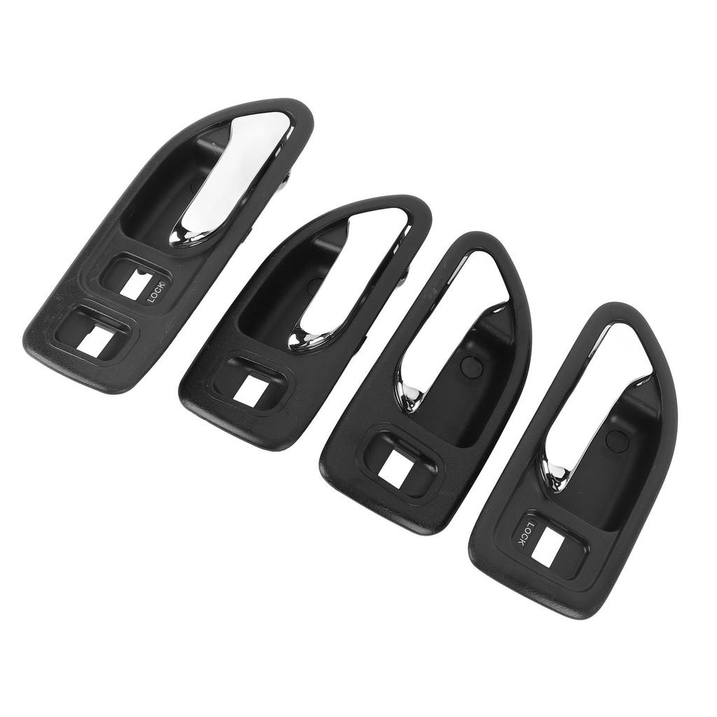 4Pcs Interior Door Handle 72125SV4013ZC Stylish Look Enhanced Grip Inside Inner Door Handle for Vehicle