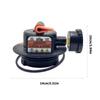 High Efficiency Valves Replacement Manual Air Relief Assembly for Cartridge Pool Filter Includes Pressure Gauge