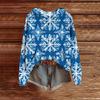 Ladies' Fashionable Printing Casual Hooded Long Sleeved Sweatshirt