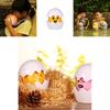 Led Night Light Usb Touch Bedside Lamp Egg Shape For Home And Hotel Use