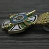 Prussian Knight's Class Order Hohenzollern Double Swords Badge - Film & TV Prop