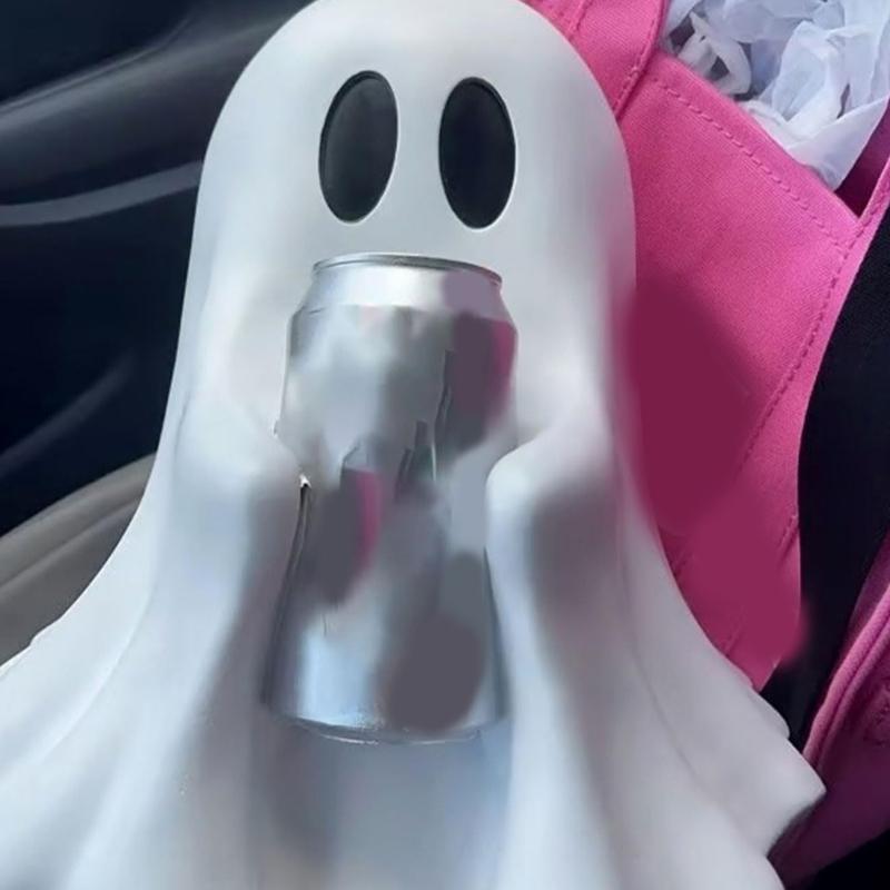 Ghostly Beverage Shelf Halloweens Party Supplies Plastic Food Safe Decoration For Kids Event Snack Organizers Quick Setups