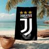 Juventus Futbol Kulübü Temalı Ultra Yumuşak Plaj Havlusu, Havuz - Kamp, Dalış İçin İdeal - Mükemmel Seyahat Temel Ürünü, Canlı Renkli Plaj Havlusu.