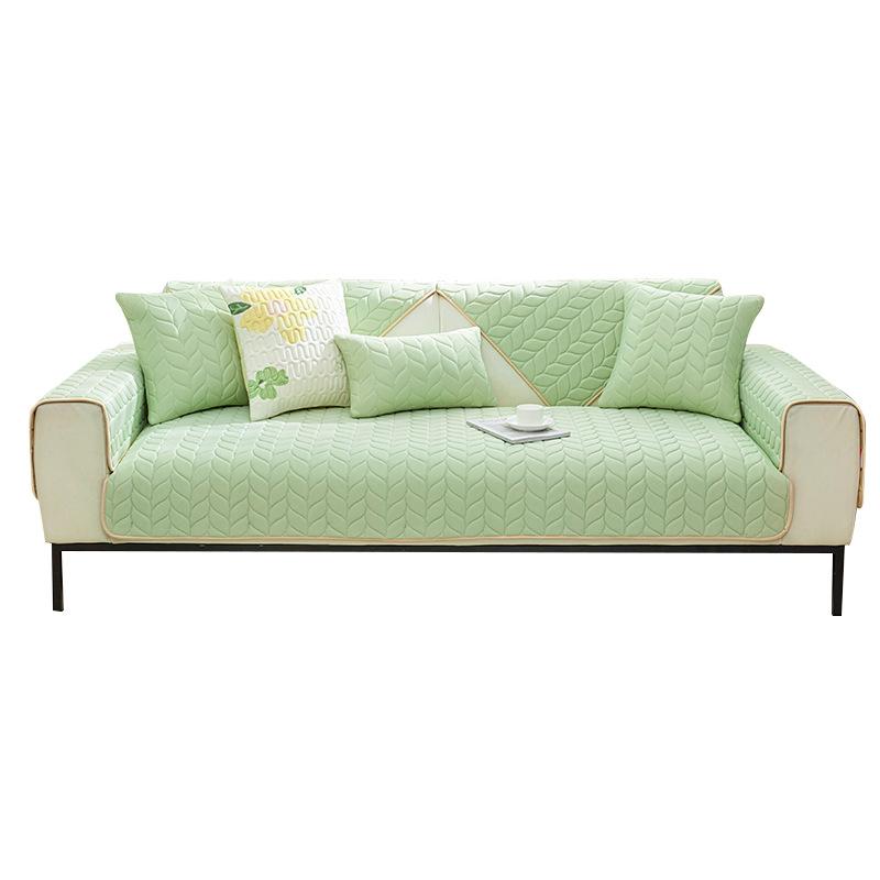 Ice Silk Latex Sofa Cushion Summer Summer Mat Cushion Summer Cold Feeling Leather Sofa Cover Simple Modern Cover Towel