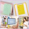 Colorful Note Paper 360Sheets 6x4Inch Adhesive Note Pad Notes Paper Lined Pocket Notepads for Writing Journaling