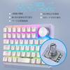 Koolertron Keyboard with Macro 45 Wired RGB Mini Shortcut Suitable for Video Editing Improves Work Efficiency RGB One-Handed Knob, Keyboard, Keys,