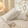 Lace Quilted Cotton Pillowcase Single Dormitory Pillowcase Cotton Inner Liner Sleeve Single and Double Universal Pillow Core Cover Home Textile