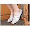 Women's Shoes Casual Shoes Women's Singles Mom's Shoes Low Cut Comfortable Velcro Loafers Bean Shoes
