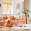 Cotton Thread Sofa Towel Cover Cloth Four Seasons Universal Anti-Scratching Non-Stick Wool Cartoon Jade Hare Simple Universal Thickened Non-Slip