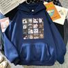 Funny Meme Cats Cartoons Print Women Hoody Hip Hop Crewneck