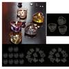 100 Pcs DIY Candle Making Mold Circular Butterfly Love Shape Clear Tealight Holder Plastic Wax Cups for Birthday Home Aromatic
