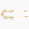 RUI RUI YU Gold Metall Blatt Haarklammer Haarkette Haarnadeln Stirnband Haarschmuck Haarspangen für Braut Frauen