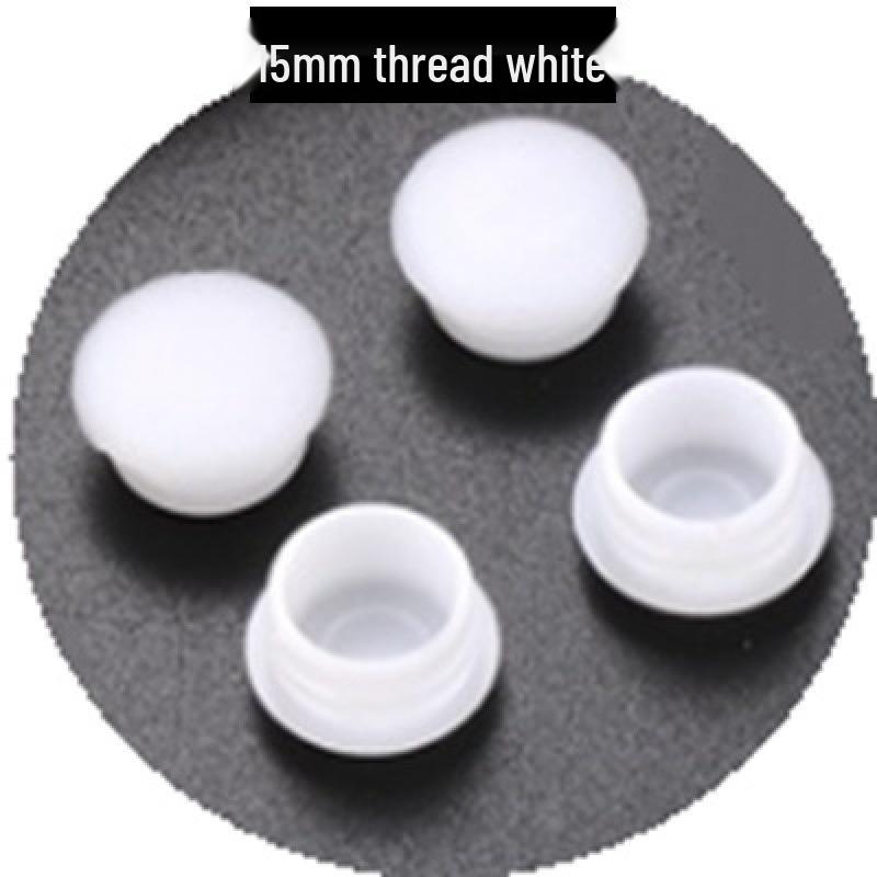 Plastik Vida Dişli Delik Tıpa - Mobilya Menteşeleri ve Donanımlar İçin Dekoratif Kapak