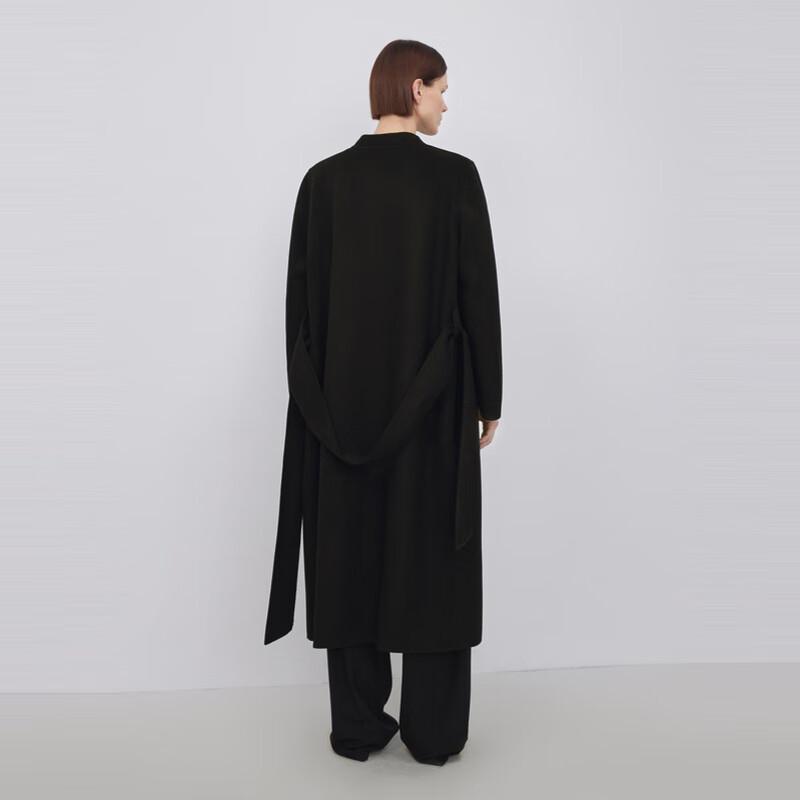 LESS 2023 Winter Cashmere Blend Wool Coat 2N0811240