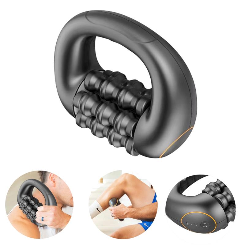 Massage Roller Gun Deep Tissue Percussion Muscle Massager Electric Rechargeable Muscle Repair PainRelief for Neck Shoulder Waist