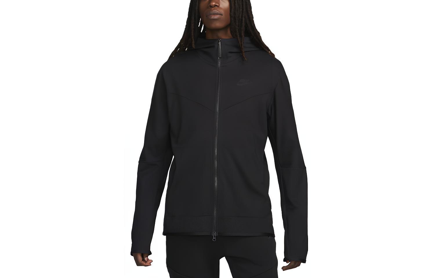 Nike Sportswear Tech Fleece Lightweight Men s Full-Zip Hoodie Sweatshirt DX0822-010 XXL