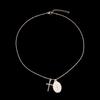 Cross Virgin Mary Necklace Women's Personality Creative Accessories Collarbone Chain