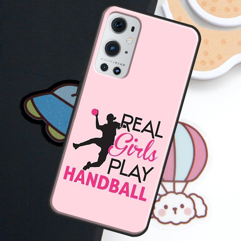 Stylish Playing Handball For Realme GT7 GT6 15 Pro 10 11 12 14 13 Pro Plus C75 C71 C65 C55 C63 C61 C53 C67 C35 Case