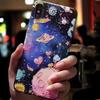For Vivo Y33 / Y35 / Y36 Case 3D Flower Relief Silicone Emboss Back Covers for Vivo Y36 4G Case VivoY36 Printed Soft Cartoon