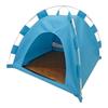 Haustierzelt Sommer Kühlmatte Katzenkäfig Katzen Eismatte Katzenmatte Outdoor faltbares Haus Katzenhöhle Kühle Gefühl
