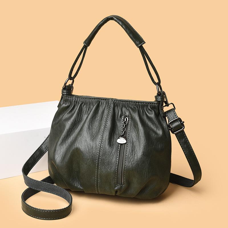 Small Bag Fashionable Texture Simple New Trendy Messenger Bag Shoulder Bag Casual Bag Armpit Bag