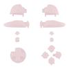 Full Set Buttons for eXtremeRate Switch Pro ABXY ZR ZL L R Buttons for Pro Controller Switch Controller Not Included Blossom Controller, D-pad -