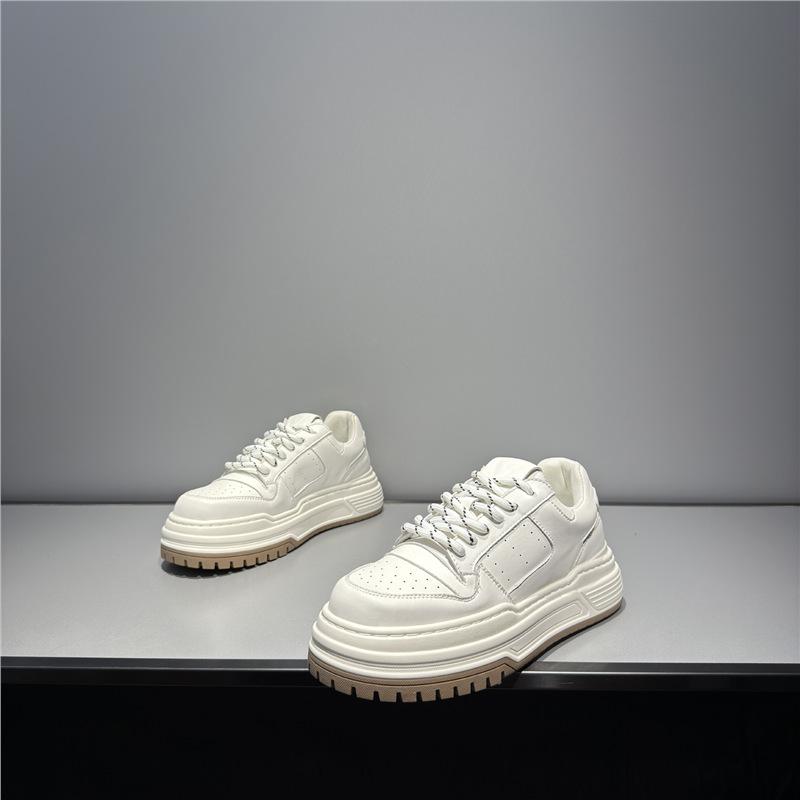 

Autumn new low-top thick baseplate shoes casual shoes simple niche yz 38 белый