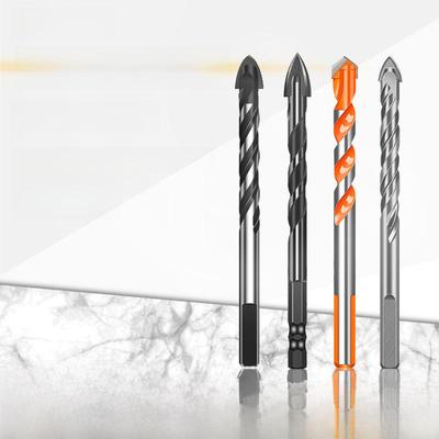 4-Edge Cross Tile & Glass Drill Bit Set for Ceramics